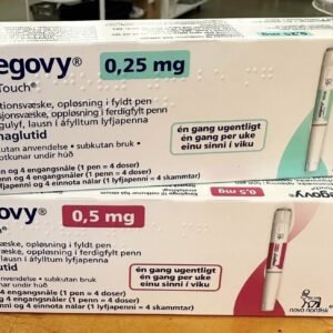 Wegovy bundle – 2 months starter packs( 0.25mg and 0.5mg )